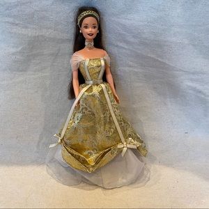 Barbie With Gold Dress